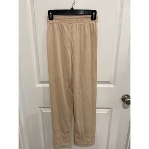 VTG Montgomery Ward Lingerie Long Petti Pants Slip Pant Liner, Size M, Beige